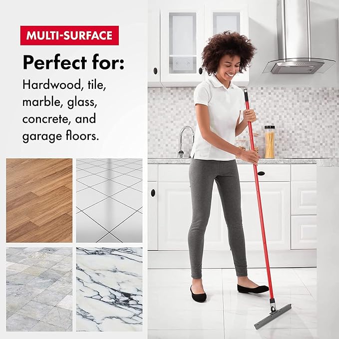 Heavy Duty Floor Squeegee for Concrete and Tile Floor - Image 3