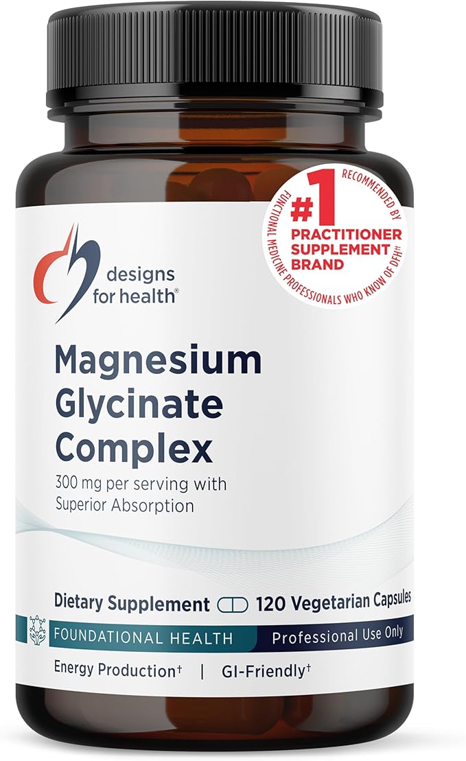 Designs for Health Magnesium Glycinate Complex by DesignsforHealth