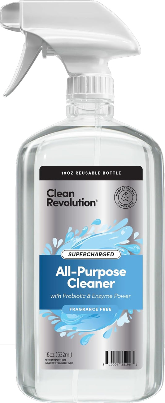 Clean Revolution SuperCharged All-Purpose Cleaner, Eco-Friendly & Plant-Based by CleanRevolution