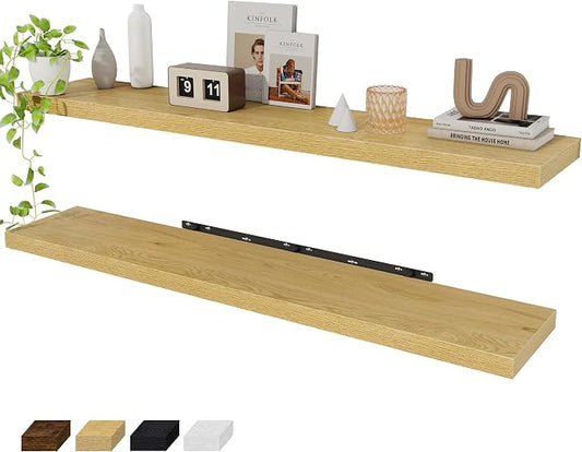 Fun Memories 55 Inch Floating Shelves by FunMemories
