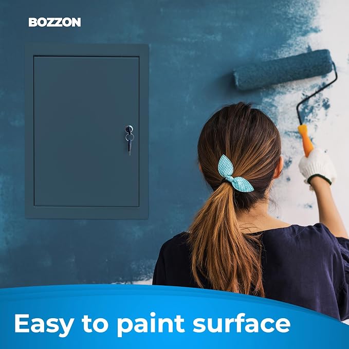 BOZZON Access Panel for Drywall 14 x 29 inch – Metal Door - Image 5