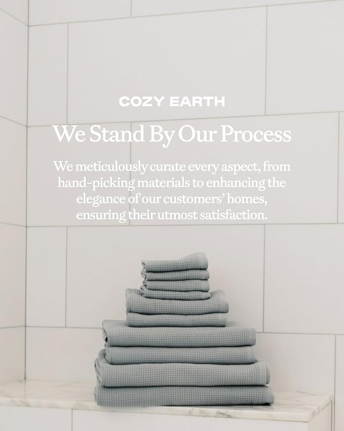 Cozy Earth Waffle Washcloths - Image 6