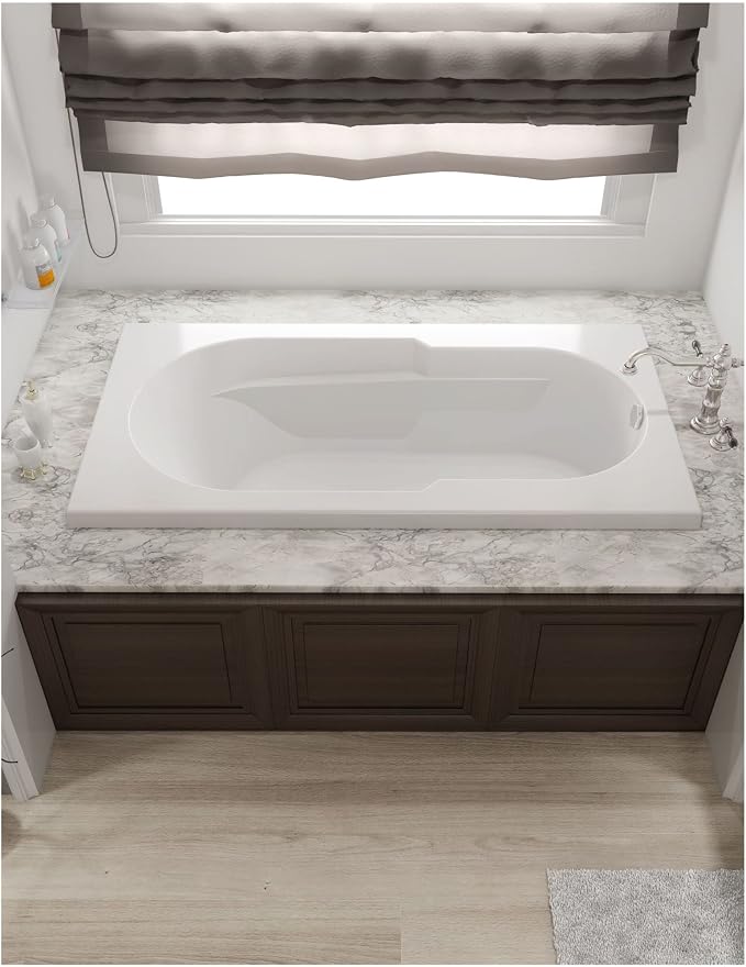 Jacuzzi SIGNATURE Acrylic Drop-In Bathtub, Soaking Sanctuary, Slip Resistant - Image 5