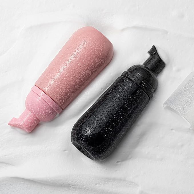 2oz Foam Bottle, Empty Travel Foaming Pump Dispenser - Image 2