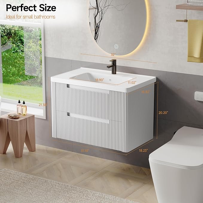 ONBRILL Modern Bathroom Vanity - Image 8