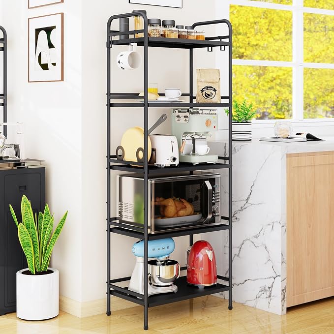 HDANI Storage Shelves, 5-Tier Metal Storage Rack - Image 4