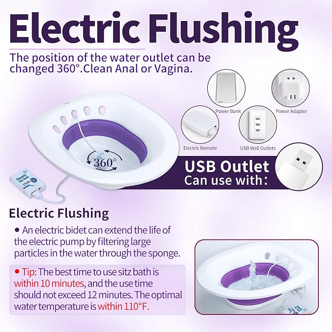 Electric Sitz Bath for Toilet Seat - Image 5