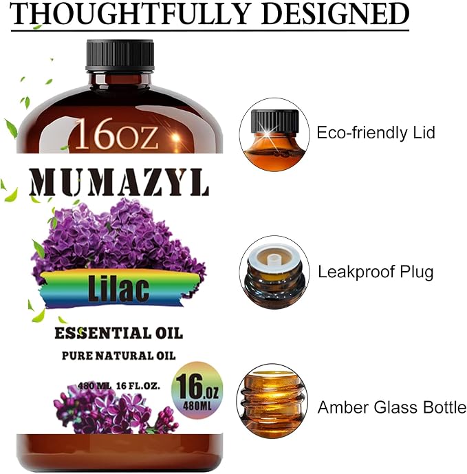 Lilac Essential Oil, Lilac Oil 16 Fl Oz 480ML - Image 2