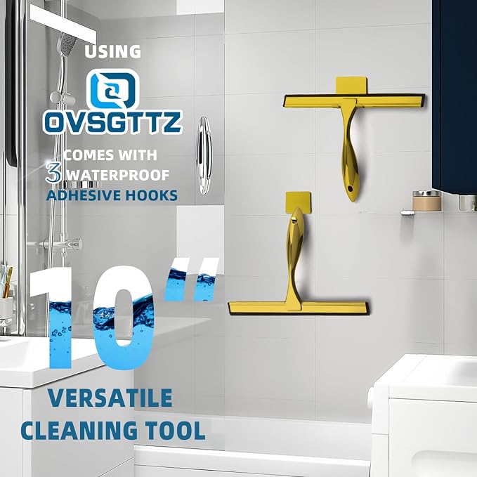 Stainless Steel Shower Squeegee - Image 7