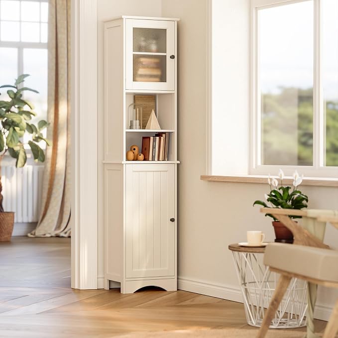 Gizoon 67.1" Tall Bathroom Storage Cabinet - Image 6