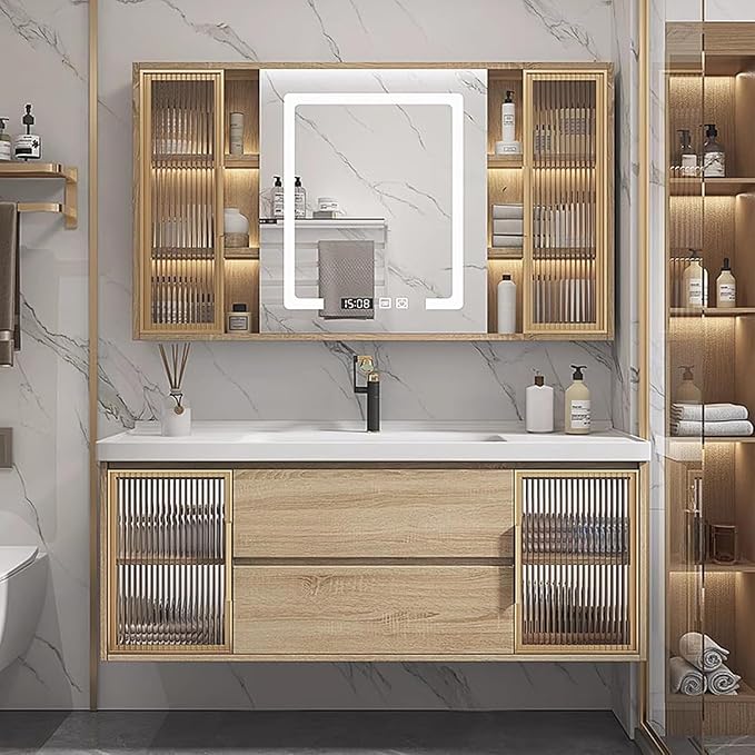 80IN Bathroom Vanity and Sink Combo by NAIROLET