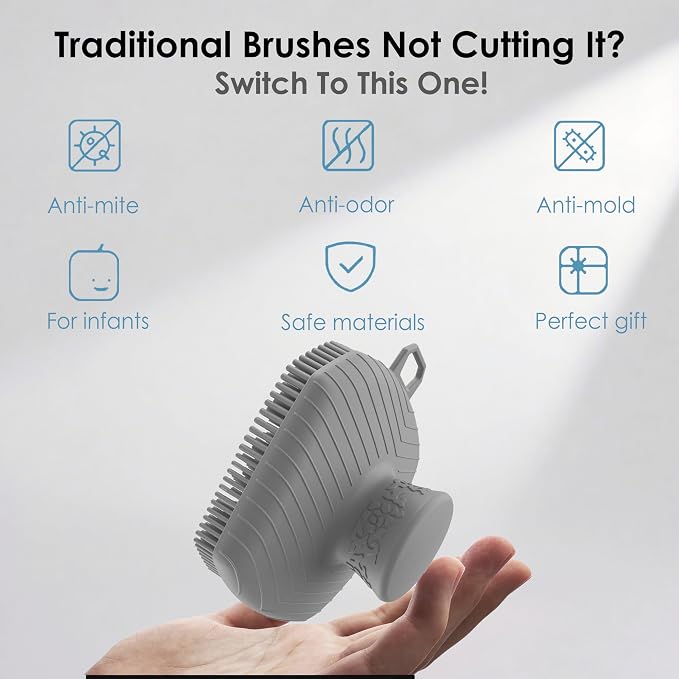 Face Scrubber & African Net, Silicone Exfoliating Brush - Image 6