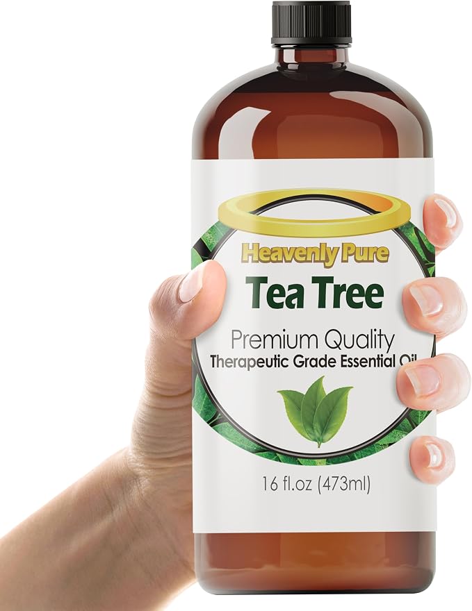 Tea Tree Essential Oil 16 oz – Pure Therapeutic Grade by HeavenlyPure
