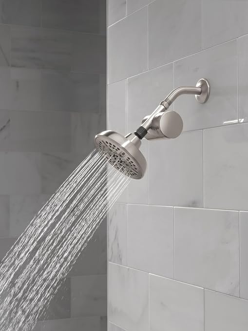 Delta Faucet 5-Setting Shower Head Satin Nickel - Image 8