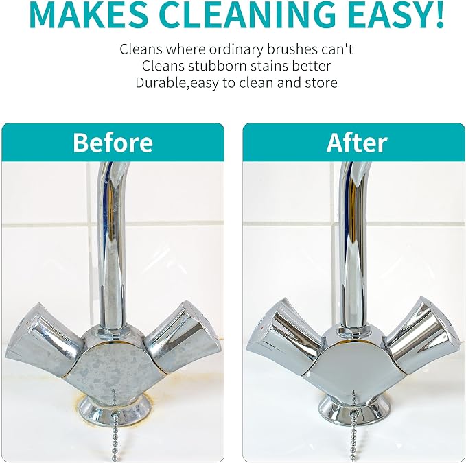 Hard Bristle Crevice Cleaning Brush - Image 7