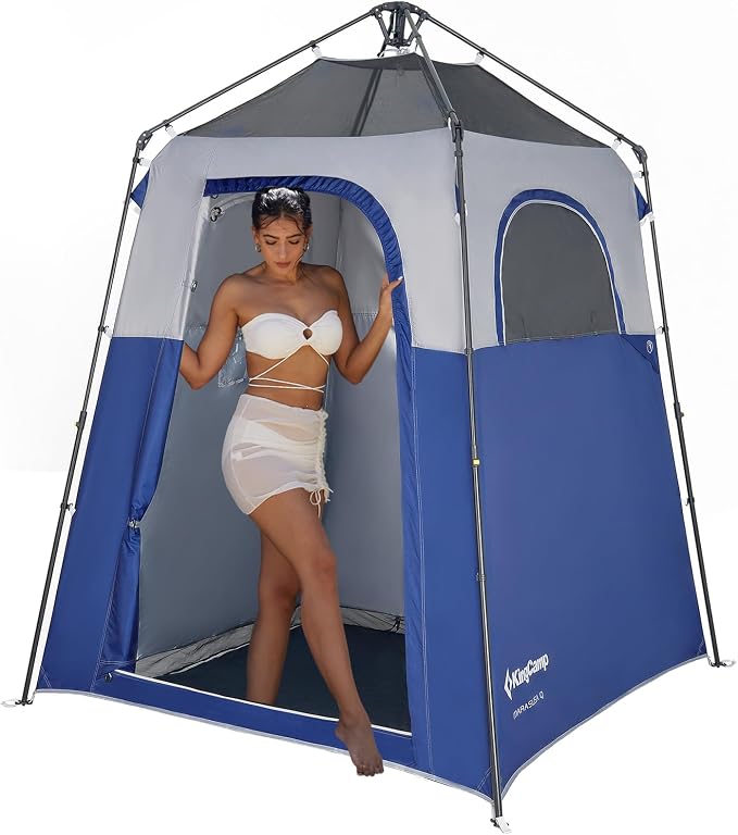 KingCamp Instant Shower Tent, Portable Superior Stable Privacy Shelter by KingCamp