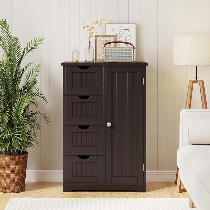 Giantex Bathroom Storage Cabinet - Image 8