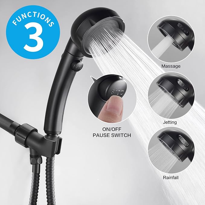 KAIYING High Pressure Handheld Shower Head - Image 2