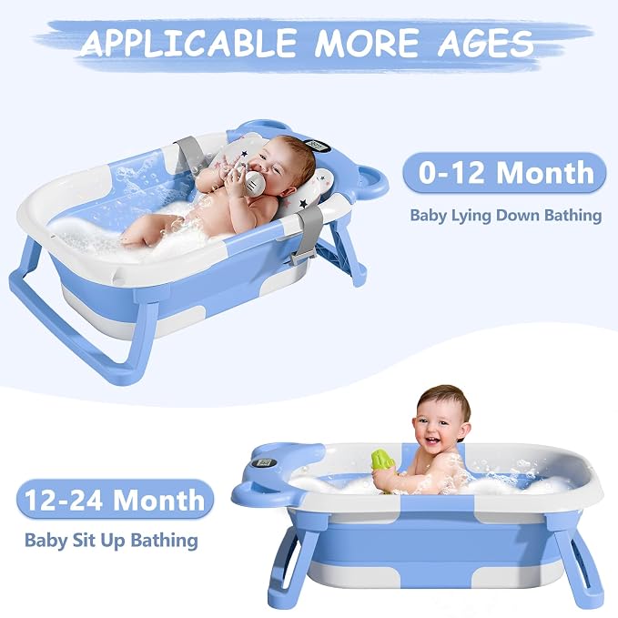 MoreFeel Collapsible Baby Bathtub - Image 3