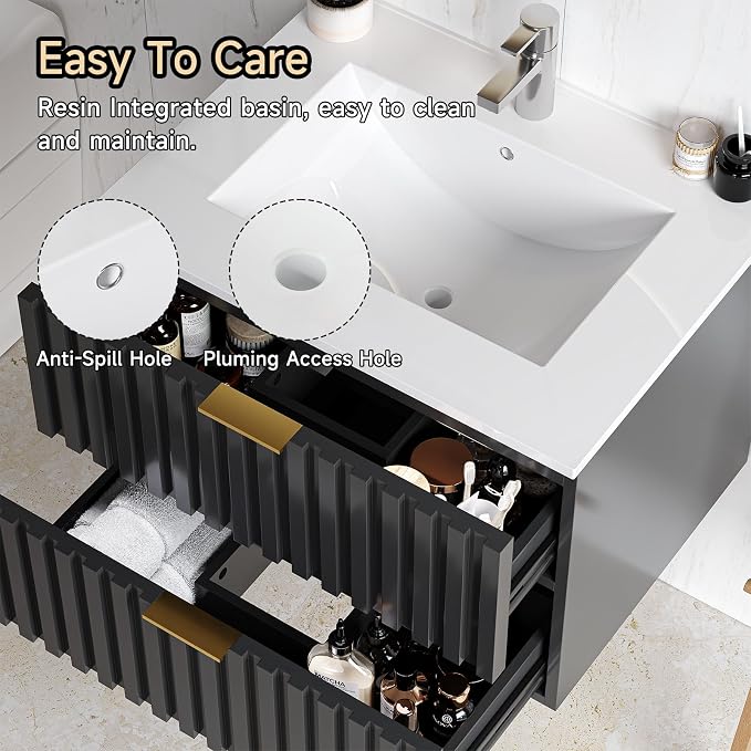 ONBRILL 24 Inch Bathroom Vanity - Image 7