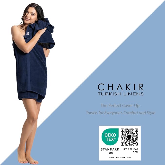 Chakir Turkish Linens, 100% Cotton Premium Quality Turkish Bath Sheets - Image 4
