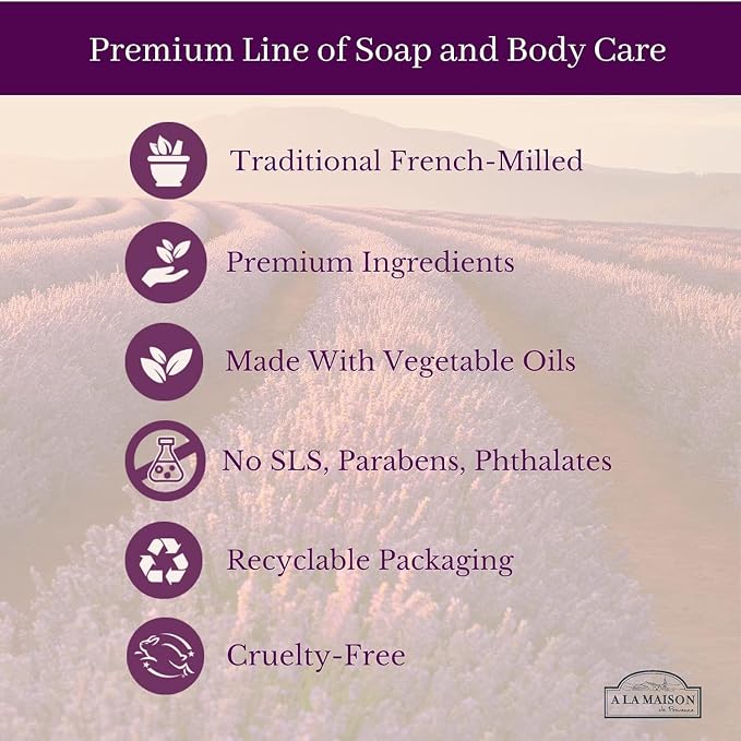 A LA MAISON French Liquid Hand Soap, Citrus Blossom - Image 7