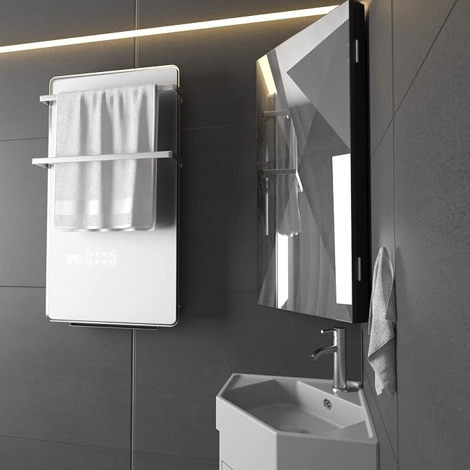 eclife 24" Bathroom Corner Medicine Cabinet W/Mirror, Single Door Bathroom - Image 8