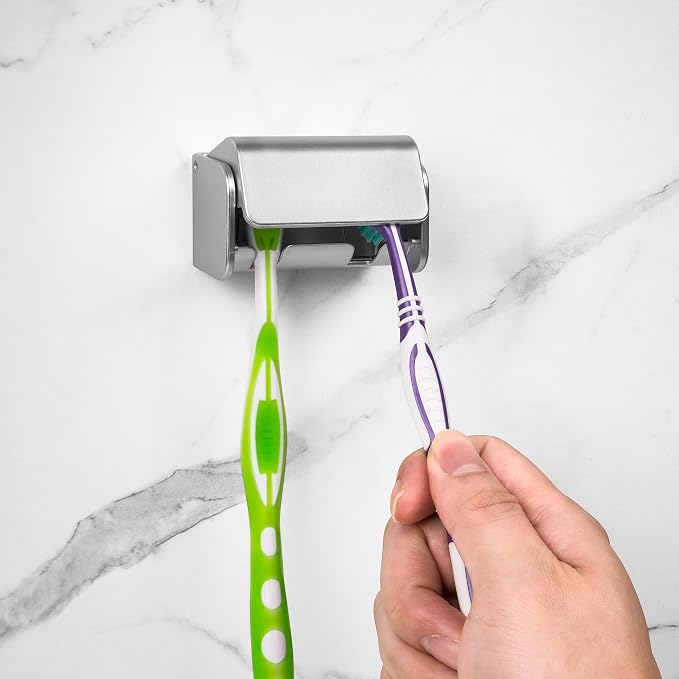 Toothbrush Holder Wall Mounted by LUEXBOX