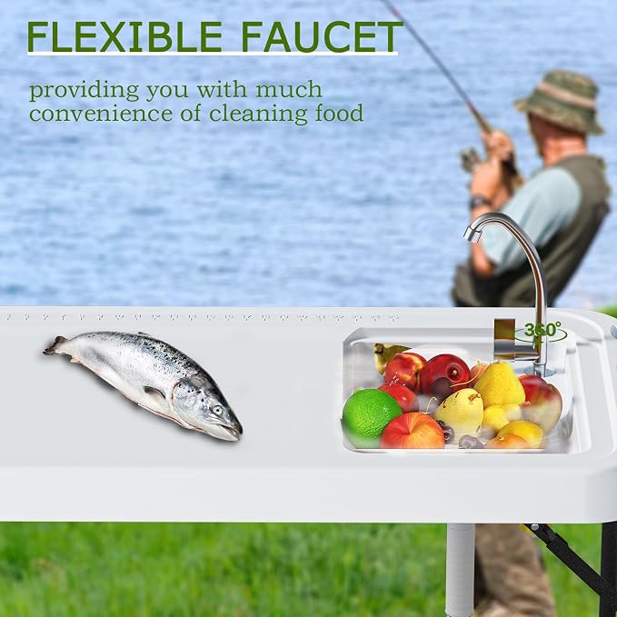 Folding Fish Cleaning Table - Image 3