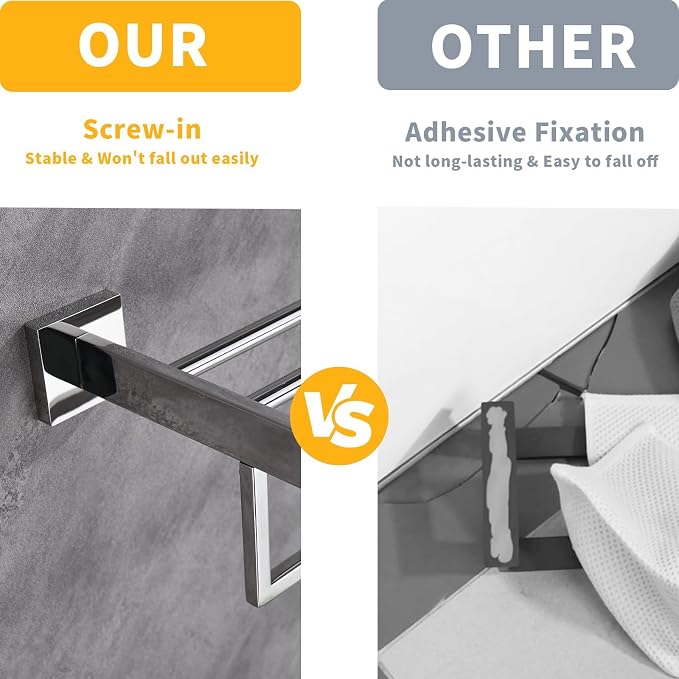 24 Inch Towel Racks for Bathroom - Image 7