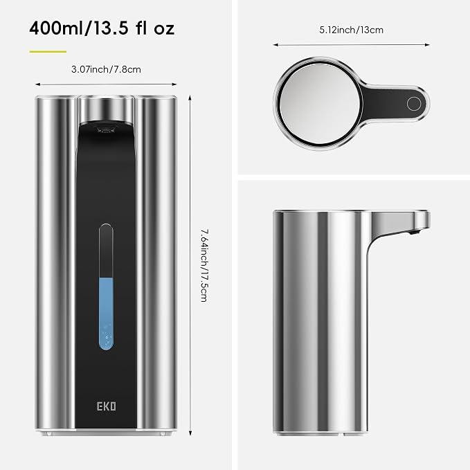EKO Aroma Pro 13.5 fl oz Touchless Automatic Liquid Soap Dispenser, - Image 2