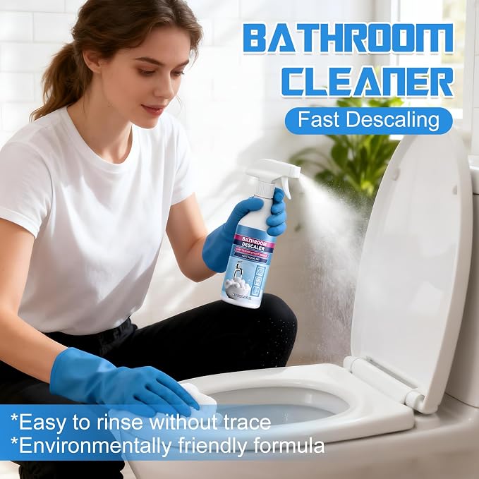 Bathroom Descaler Foam Cleaner, New Bathroom Descaler, Stubborn Stains Cleaner - Image 6