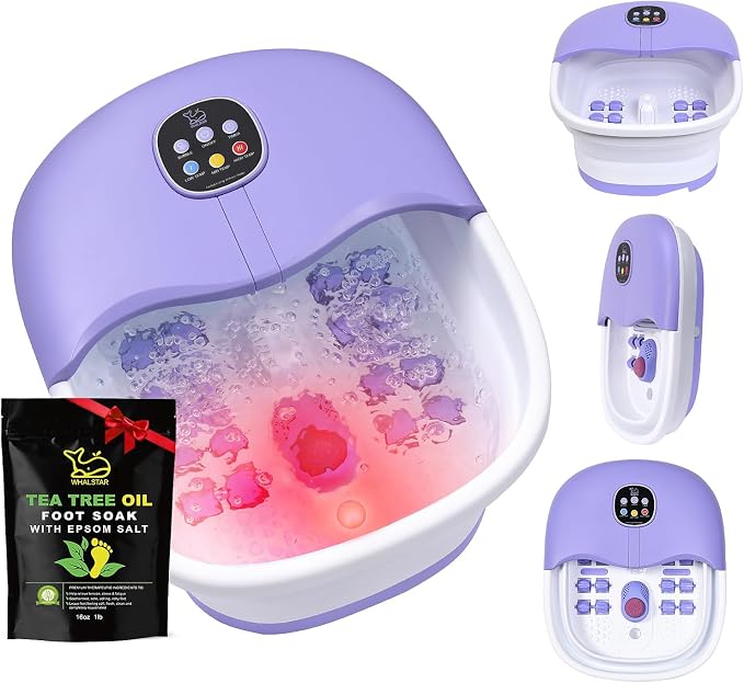 Collapsible Foot Spa Bath Massager by Unknown