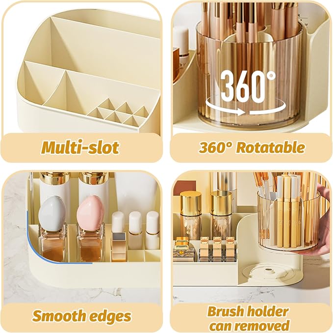 DASITON Large Capacity Makeup Organizer - Image 7