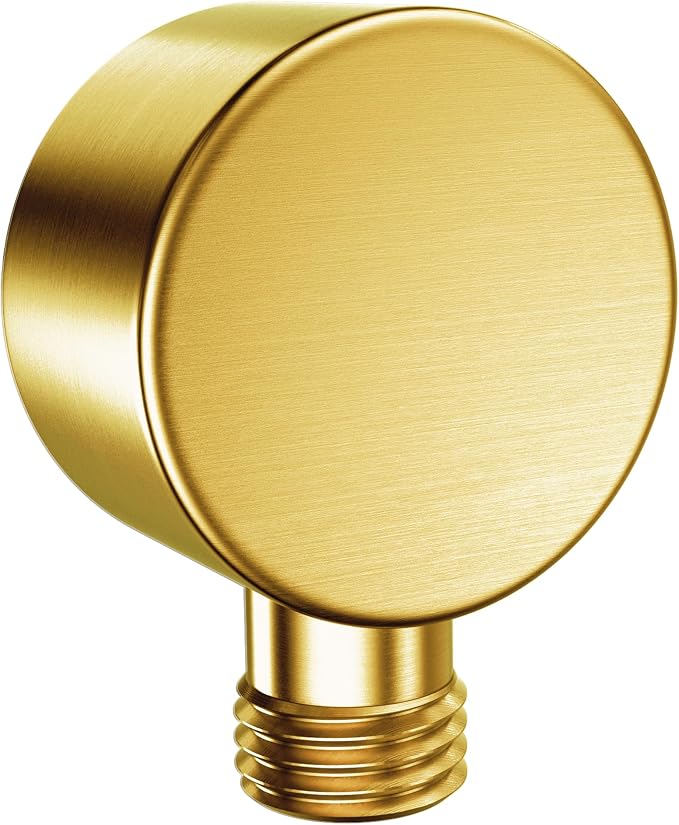 HammerHead Showers Solid Metal Drop Ell Wall Mount Elbow, 1/2" Shower Hose by HammerHeadShowers