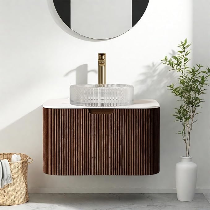24" Modern Floating Bathroom Vanity by Unknown