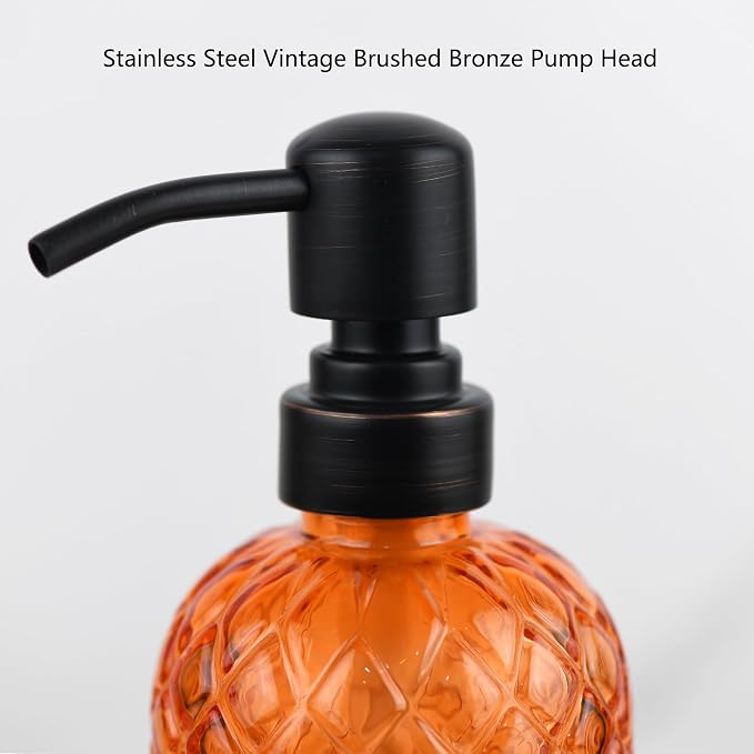 16 oz Glass Soap Dispenser - Image 9