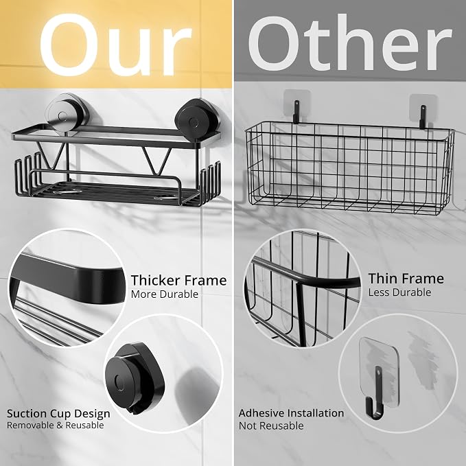 KEGII Shower Caddy Suction Cup - Image 6