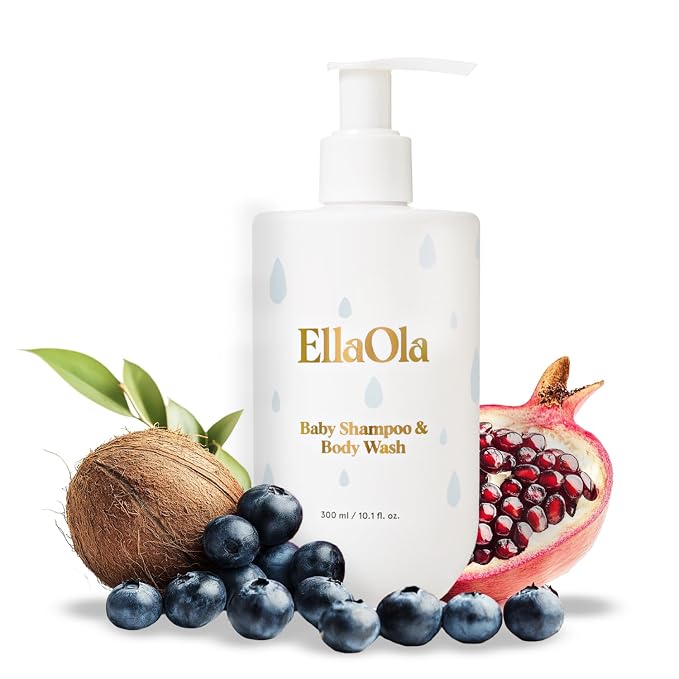 ELLAOLA Tear Free Baby Shampoo & Body Wash by EllaOla