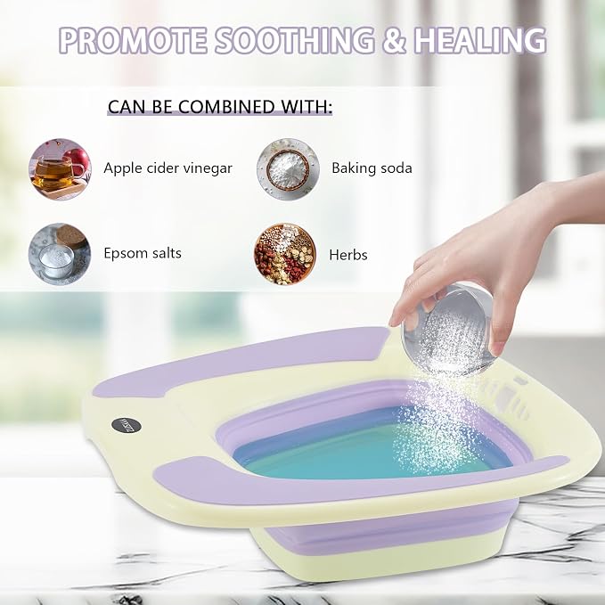 Sitz Bath, Sitz Bath for Postpartum Care, Sitz Bath for Hemorrhoids, Sitz Bath - Image 5