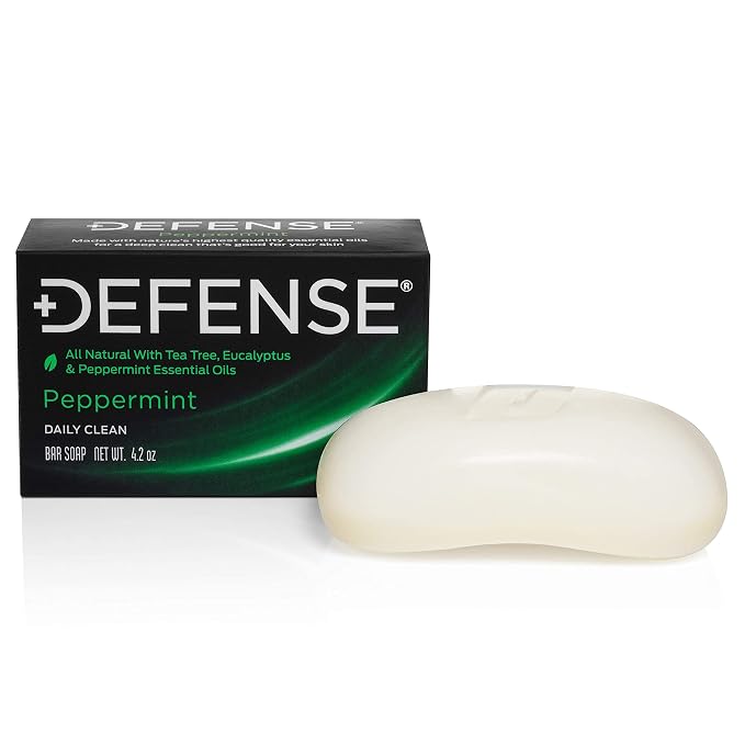 Defense Soap All Natural Peppermint Bar Soap - Image 9