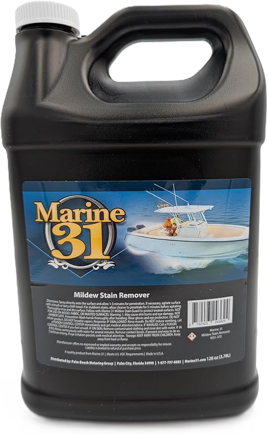 Marine 31 Mildew Stain Remover & Cleaner | Powerful Cleaning Solution by Marine31