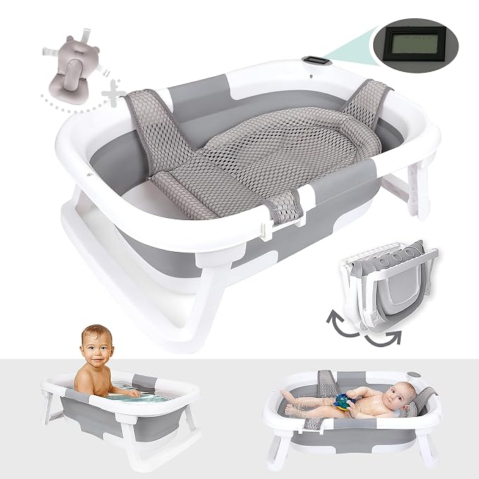 BEBELEH™ Collapsible Baby Bathtub by bebeleh