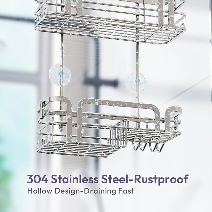 SWTYMIKI Shower Caddy Hanging Organizer - Image 7