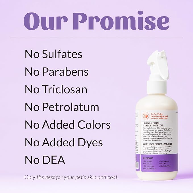 Skout's Honor Probiotic Pet Detangler Spray - Image 8
