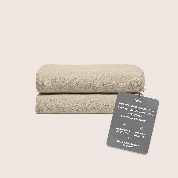 Italic Ultraplush 100% Australian Cotton Bath Sheets - Image 2