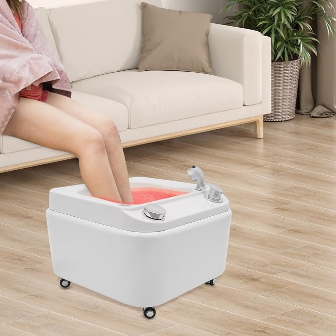 Pedicure Foot Spa, Acrylic Massage Foot Bath - Image 2