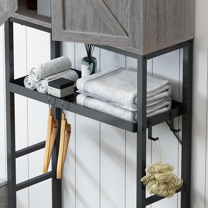 Over The Toilet Storage Cabinet, Bathroom Above Toilet Cabinet Organizer - Image 6