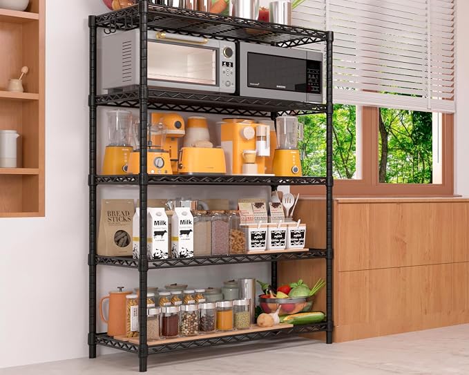 PrimeZone Wire Metal Storage Shelves - Image 4