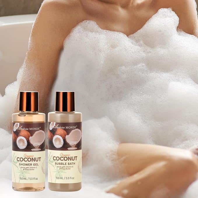 Spa Gift Basket for Women, Coconut Luxury Gift Set - Image 5